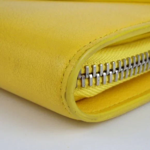 Authentic BALENCIAGA 371661・7155・Y・584046 Paper manny purse leather [Used] - Picture 6 of 15